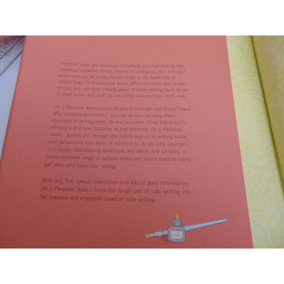 On a Personal Note - a Guide to Writing Notes with Style by Keely Chace Hallmark - Picture 3 of 16